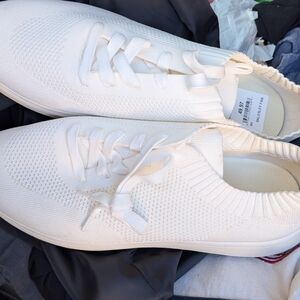 Nordstrom White Knit Women's Sneakers